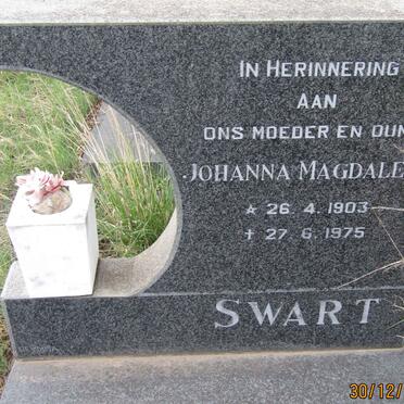 SWART Johanna Magdalena 1903-1975