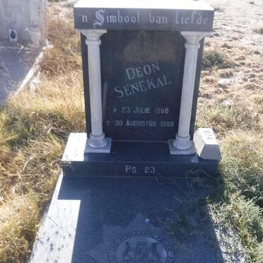 SENEKAL Deon 1966-1988