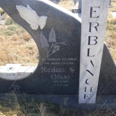 TERBLANCHE Nicolaas S. 1919-1986