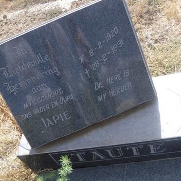 TAUTE Japie 1920-1991