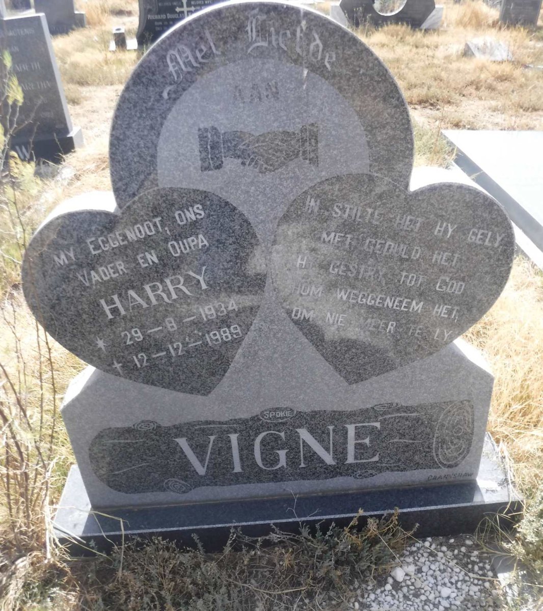 VIGNE Harry 1934-1989