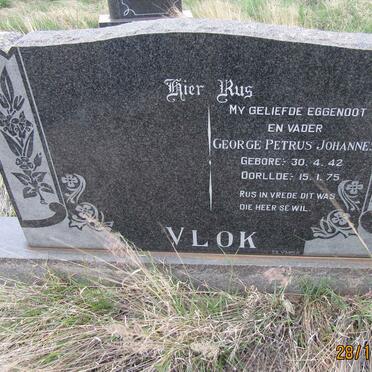 VLOK George Petrus Johannes 1942-1975