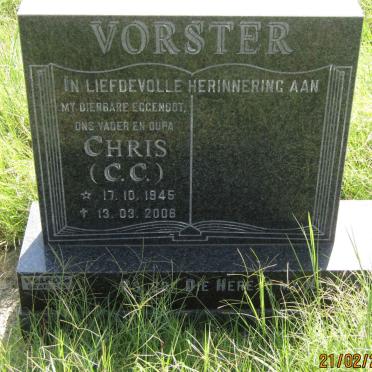 VORSTER C.C. 1945-2006