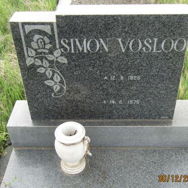 VOSLOO Simon 1926-1976