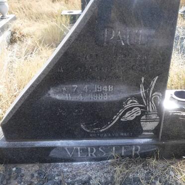 VERSTER Paul 1948-1983