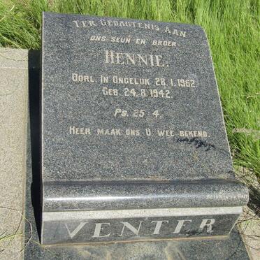 VENTER Hennie 1942-1962