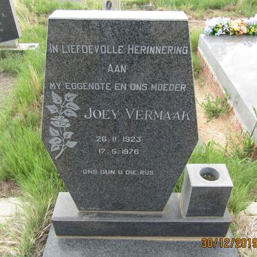 VERMAAK Joey 1923-1976