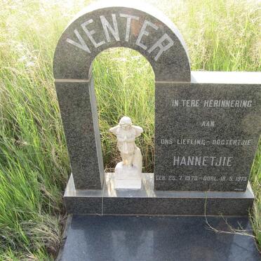VENTER Hannetjie 1970-1973