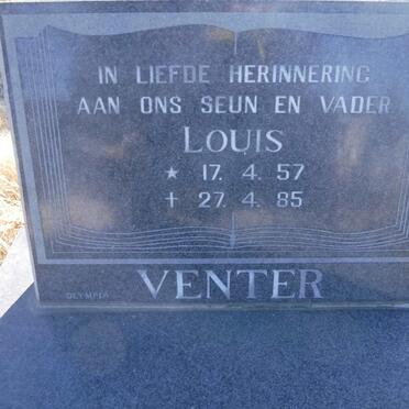 VENTER Louis 1957-1985