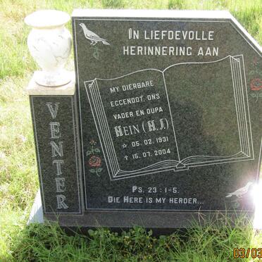 VENTER H.J. 1931-2004