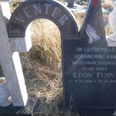 VENTER Leon Ivan 1948-1998