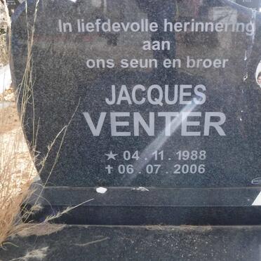 VENTER Jacques 1988-2006