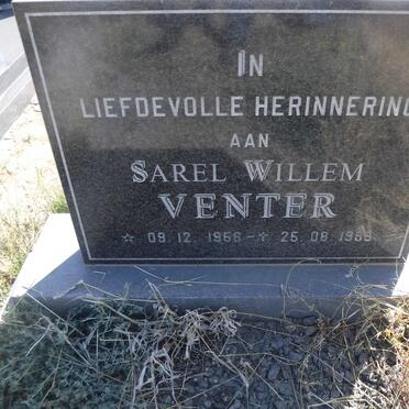 VENTER Sarel Willem 1956-1985