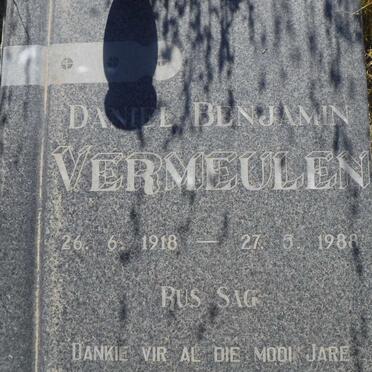 VERMEULEN Daniel Benjamin 1918-1988