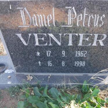 VENTER Daniel Petrus 1962-1998