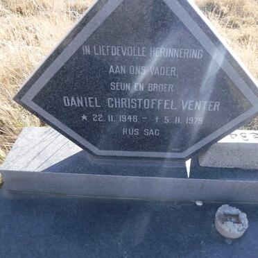 VENTER Daniel Christoffel 1948-1979
