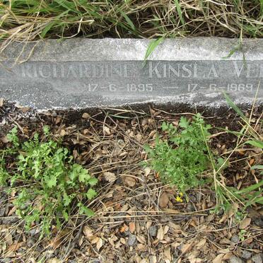 VEDDERS Richardine Kinsla 1895-1969