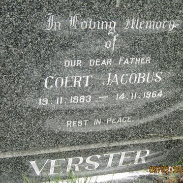 VERSTER Coert Jacobus 1883-1964