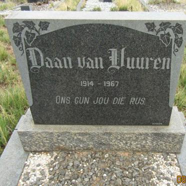 VUUREN Daan, van 1914-1967