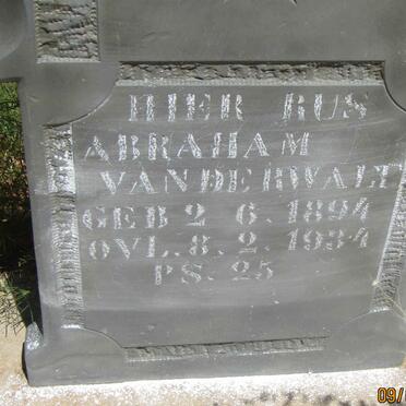 WALT Abraham, van der 1894-1934