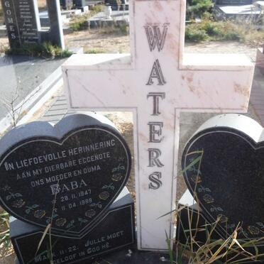 WATERS Baba 1947-1999
