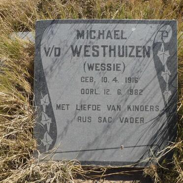 WESTHUIZEN Michael, van der 1916-1982