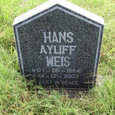 WEIS Hans Ayliff 1954-2003