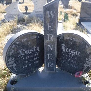 WERNER Dusty 1918-1984 &amp; Bessie 1922-1986
