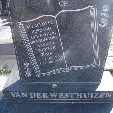 WESTHUIZEN Eddie, van der 1955-2011