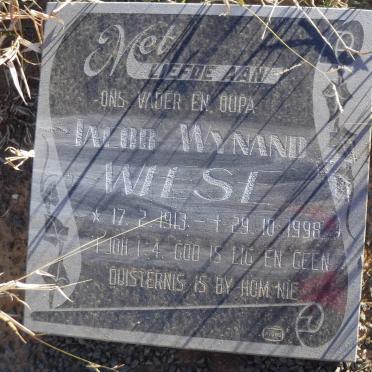 WIESE Jacob Wynand 1913-1998