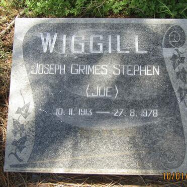 WIGGILL Joseph Grimes Stephen 1913-1978