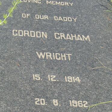 WRIGHT Gordon Graham 1914-1962