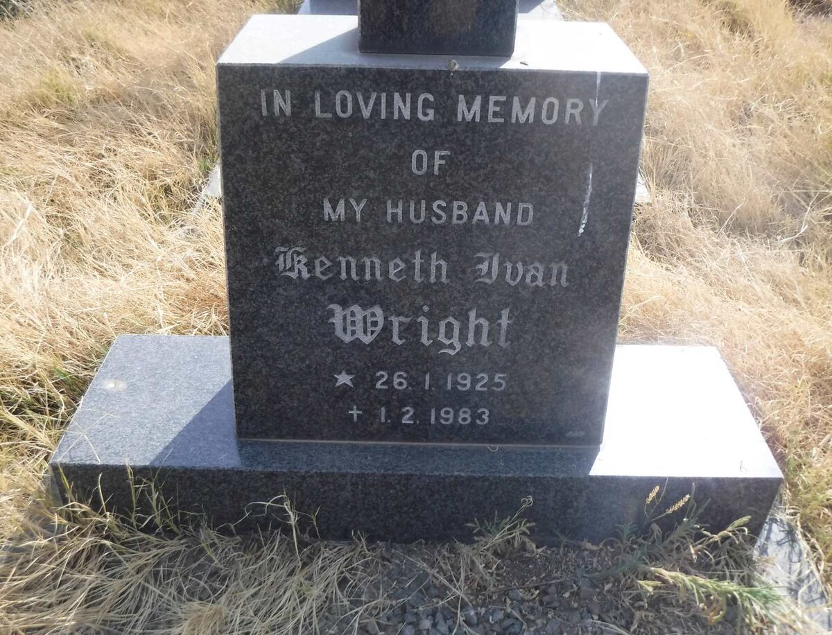 WRIGHT Kenneth Ivan 1925-1983