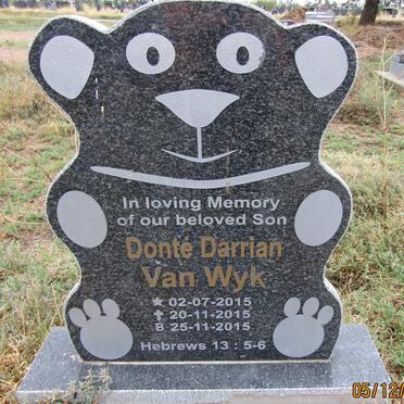 WYK Donté Darrian, van 2015-2015