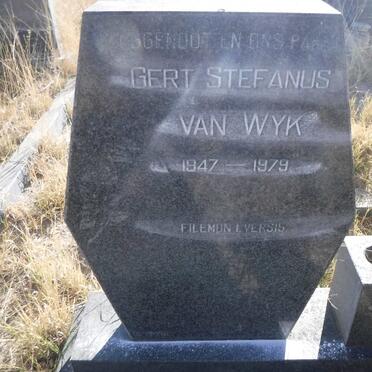 WYK Gert Stefanus, van 1947-1979