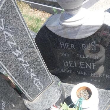 WYNGAARD Carel, van 1965-1992 &amp; Helene VAN NIEKERK 1966-1992