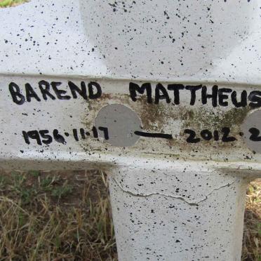 ZYL Barend Mattheus, van 1956-2012