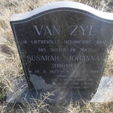 ZYL Susarah Johanna, van 1927-1995