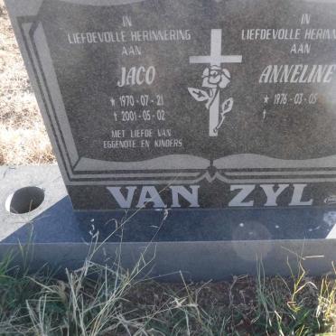 ZYL Jaco, van 1970-2001 &amp; Anneline 1976 -