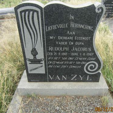 ZYL Rudolph Jacobus, van 1912-1967