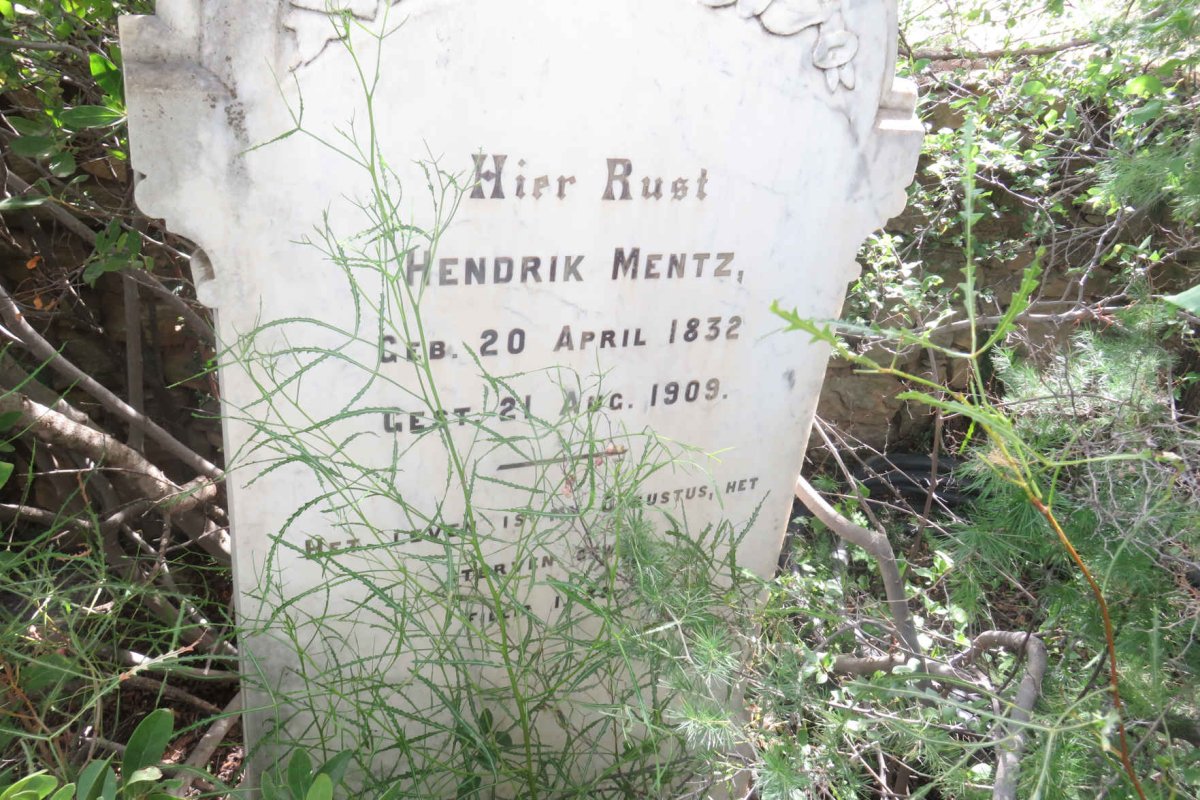 MENTZ Hendrik 1832-1909