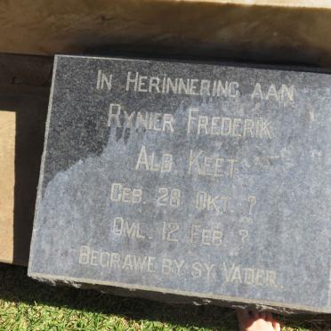 KEET Rynier Frederik Alb.