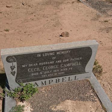 CAMPBELL Cecil George -1971