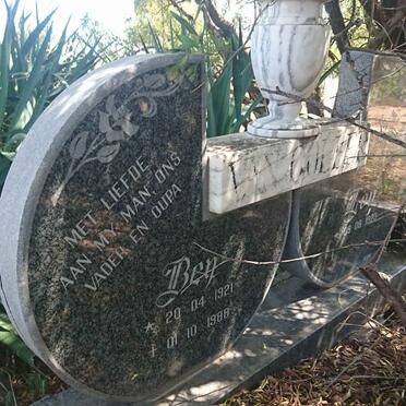 COLLER Ben, van 1921-1988 &amp; Joy 1923-