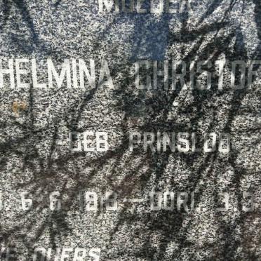 DYK Johannes Lodewikus, van 1917-1958 &amp; Wilhelmina Christoffelina PRINSLOO 1918-19?0