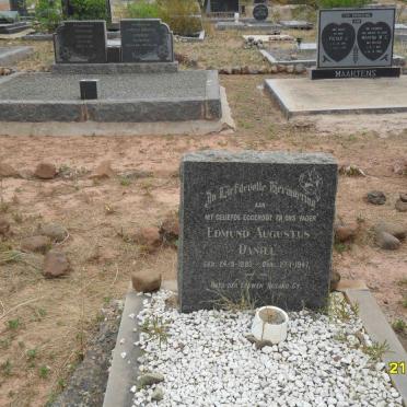 DANIEL Edmund Augustus 1893-1947