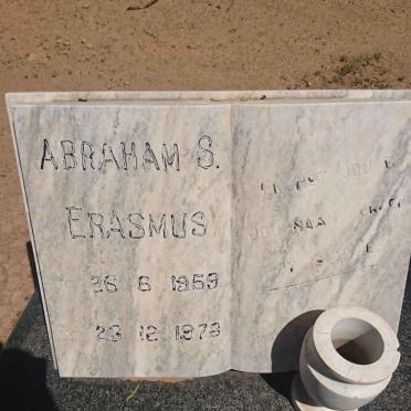 ERASMUS Abraham S. 1959-1978
