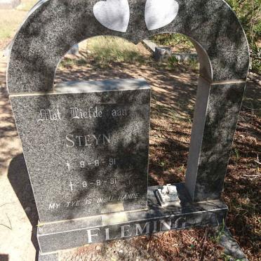 FLEMING Johannes Cornelis 1966-2015 :: FLEMING Steyn 1991-1991