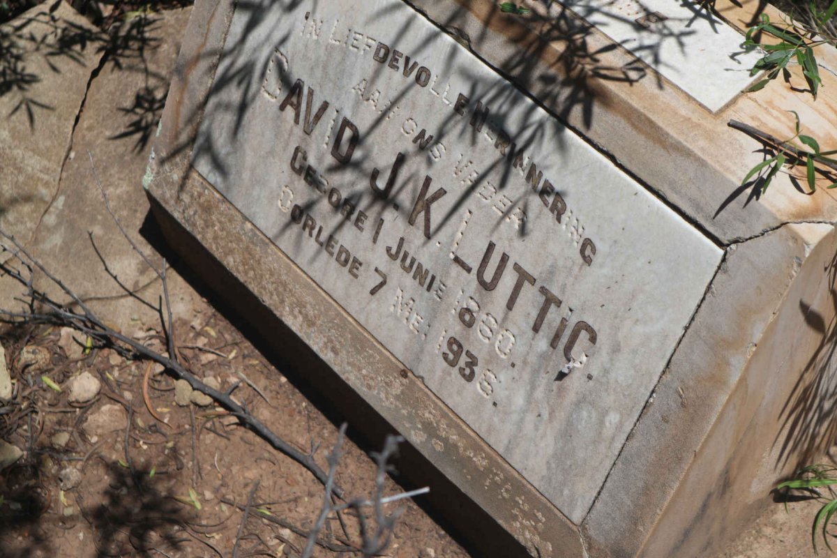 LUTTIG David J.K. 1860-1936