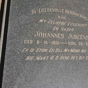 NEUHOFF Johannes Jurgens 1910-1969